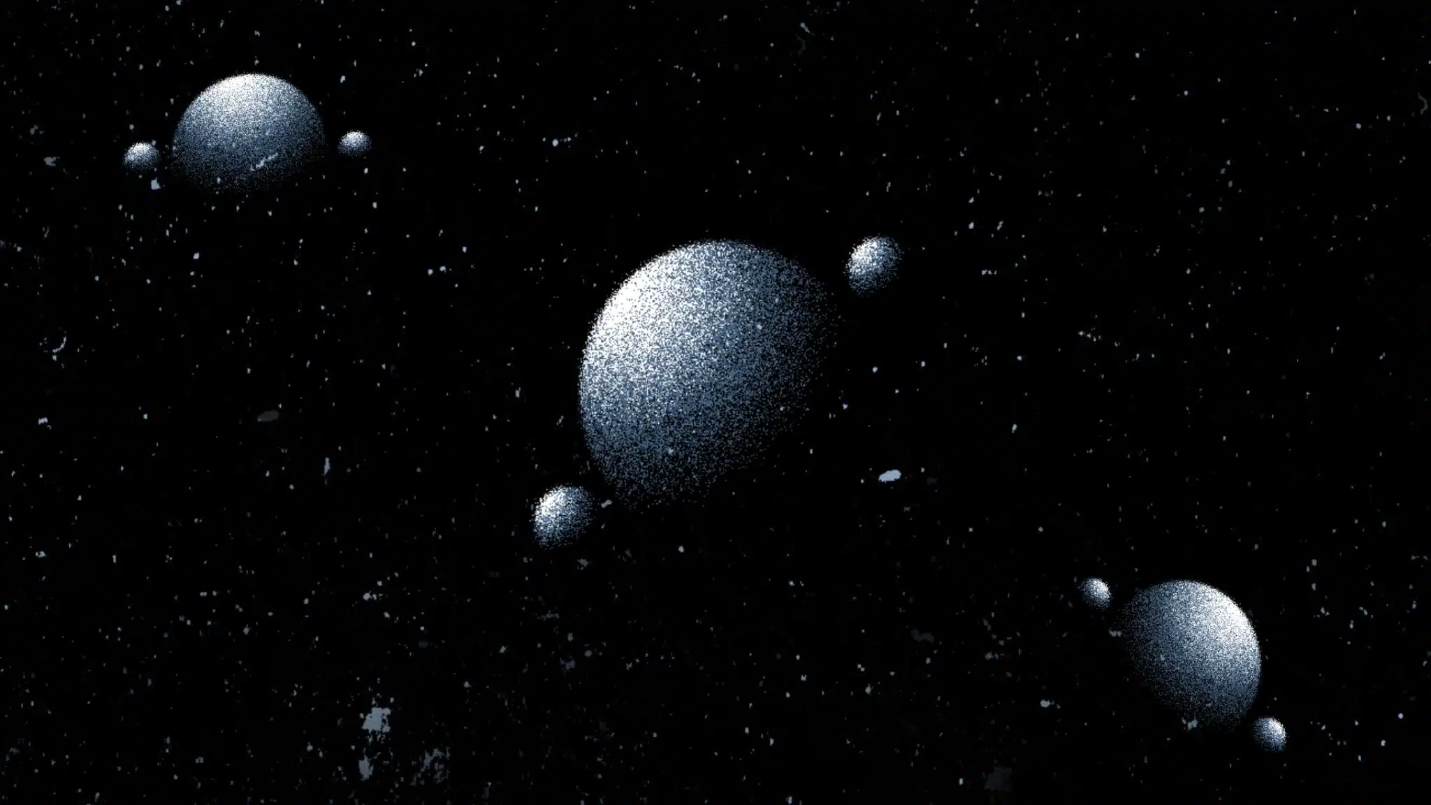 IU C&I Studios Portfolio Stylized space animation still