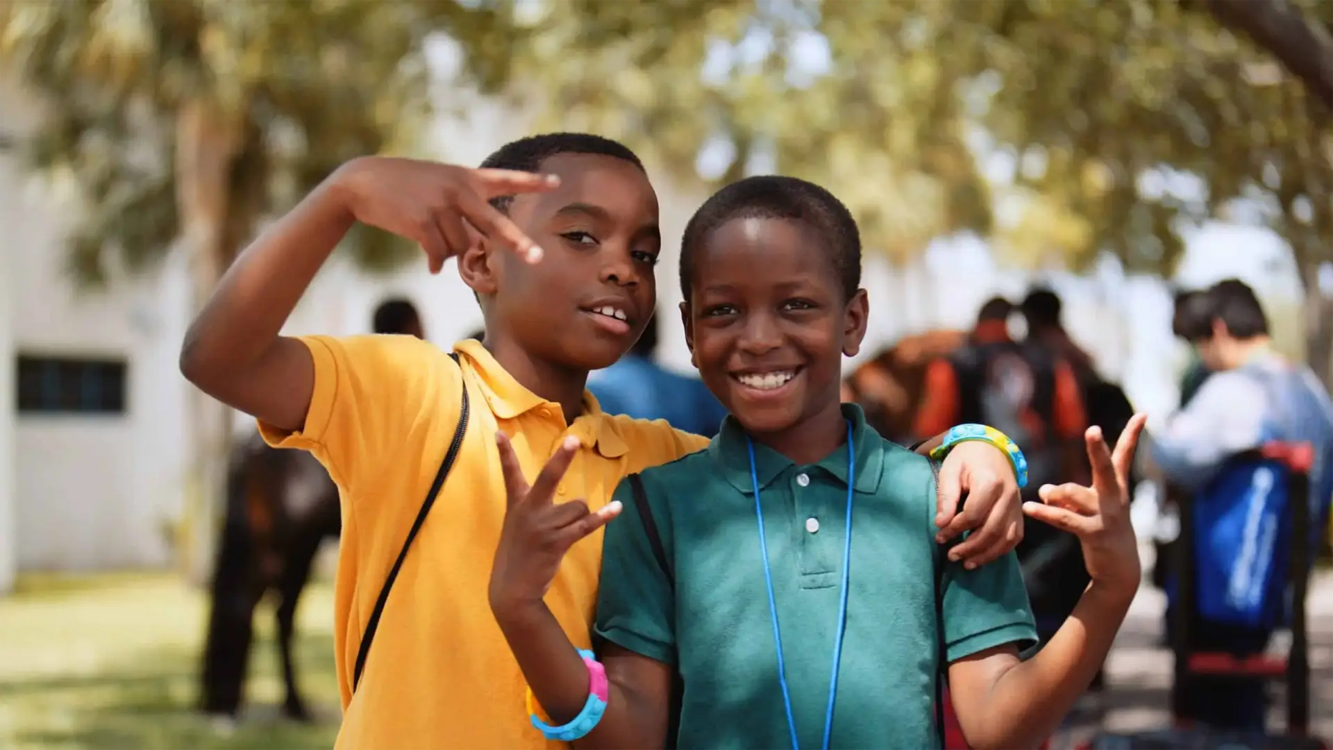 Ranger Technical Resources 34 Two African American boys posing for the camera