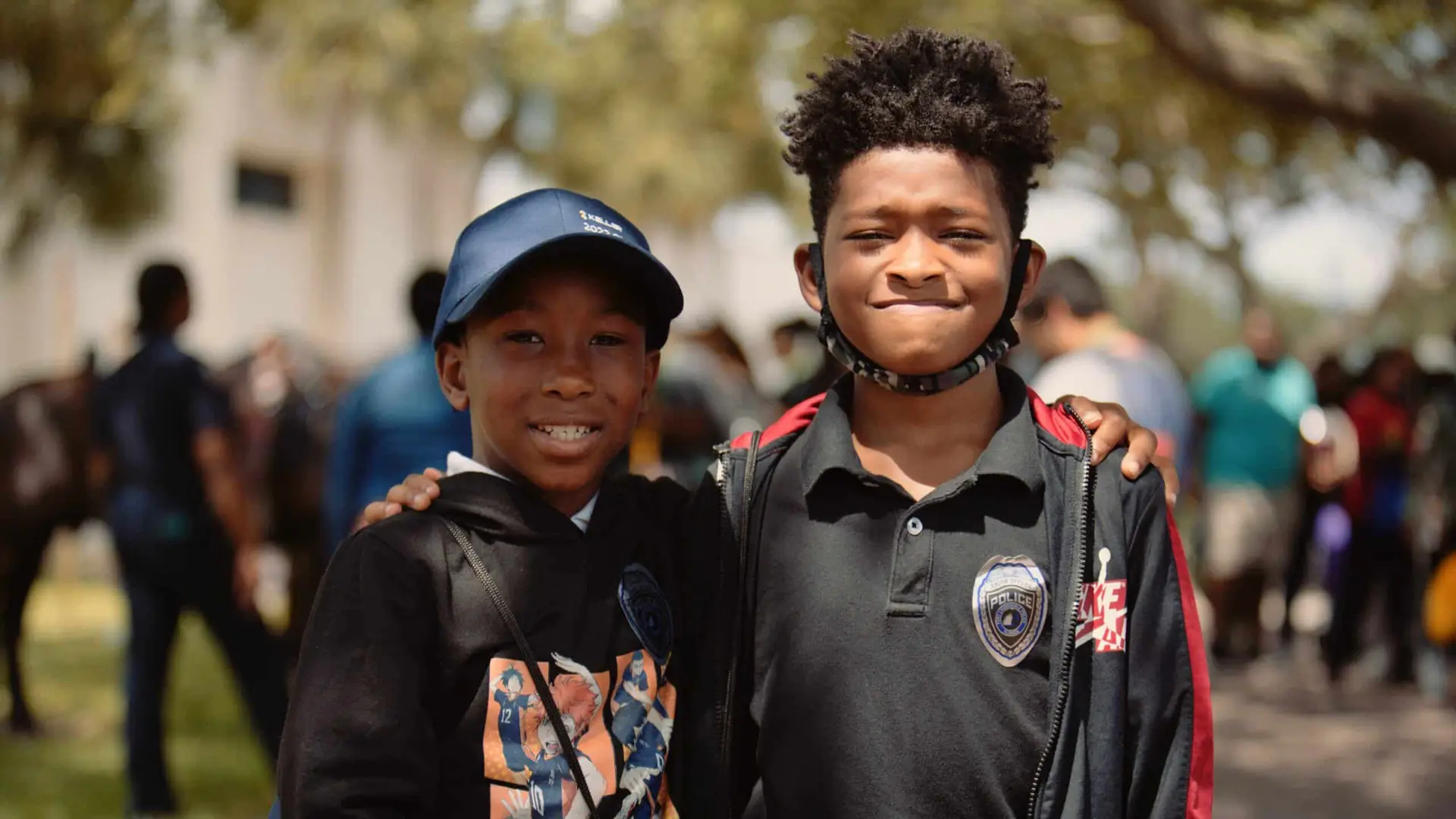Ranger Technical Resources 39 Two African American boys posing for the camera