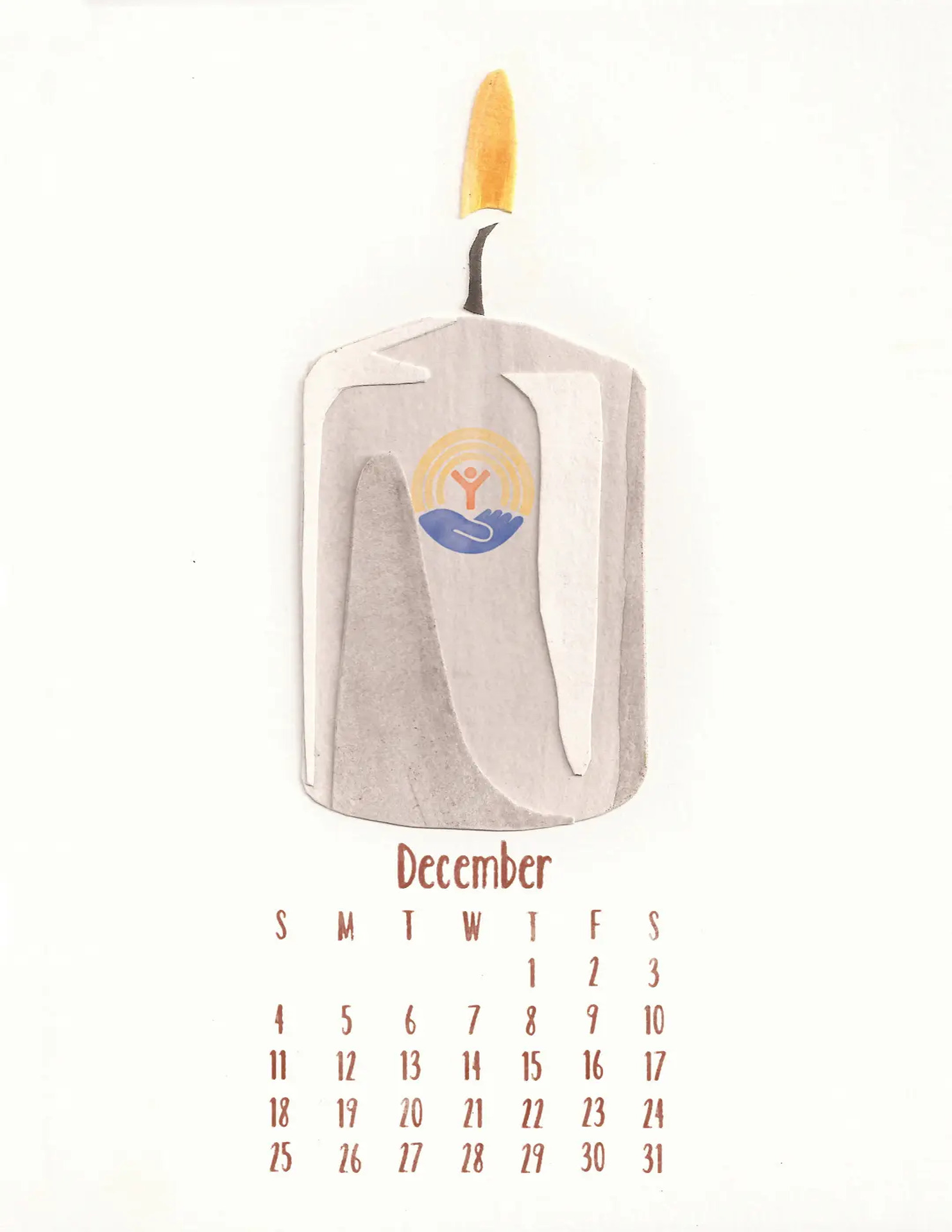 United Way 17 United Way Broward 2016 fundraising calendar page by C&I Studios