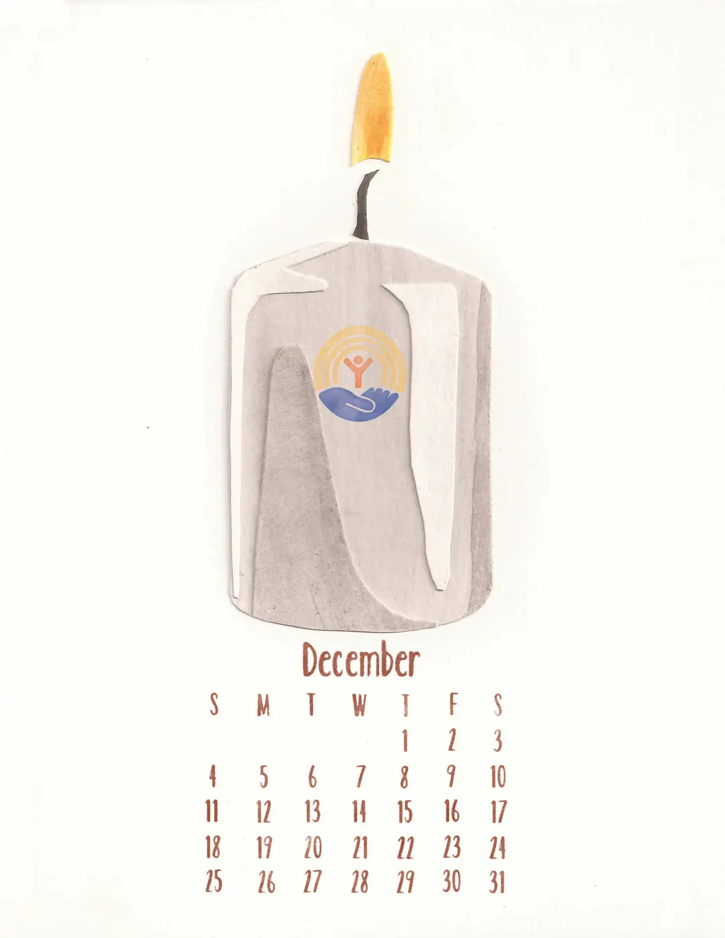 United Way 17 United Way Broward 2016 fundraising calendar page by C&I Studios