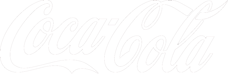 White Coca Cola Logo 800x262