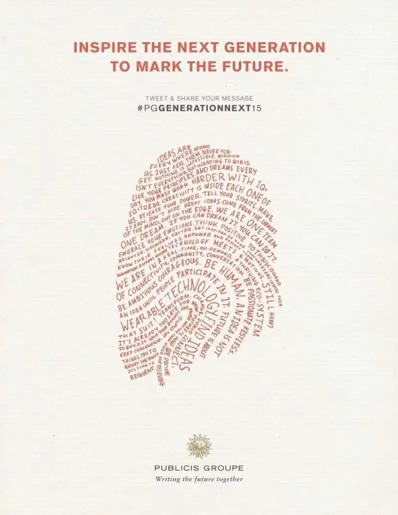 P&G 5 Procter and Gamble Generation Next Ad