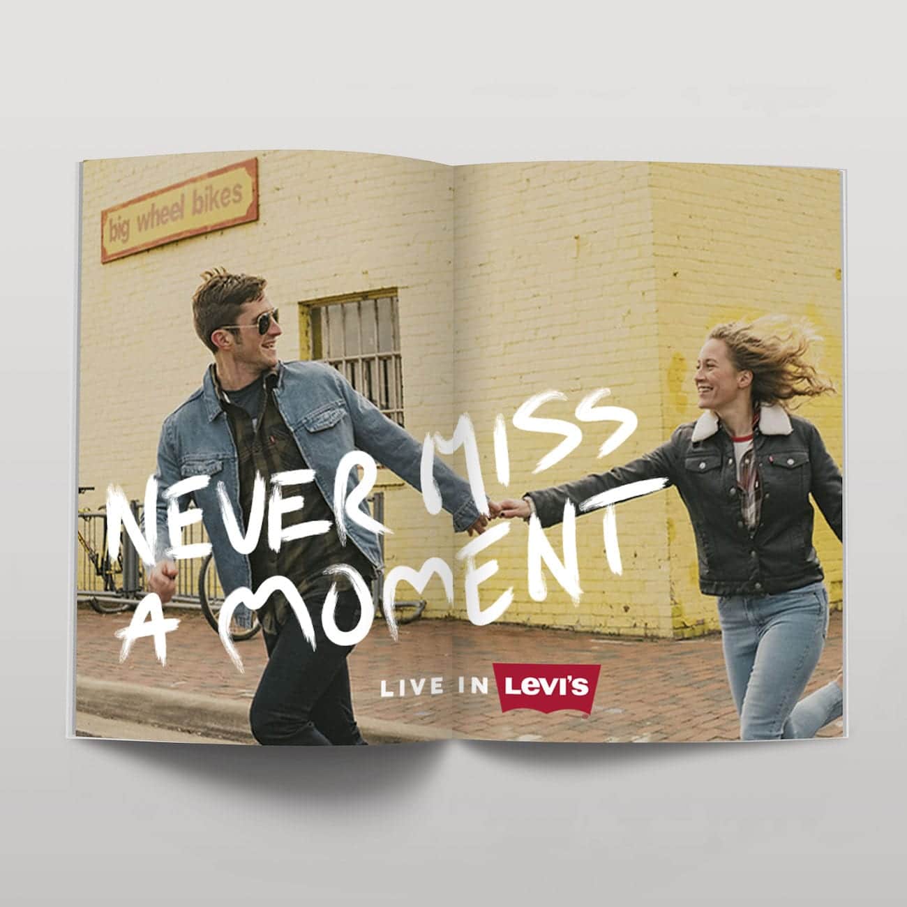 Never Miss a Moment Levi ad