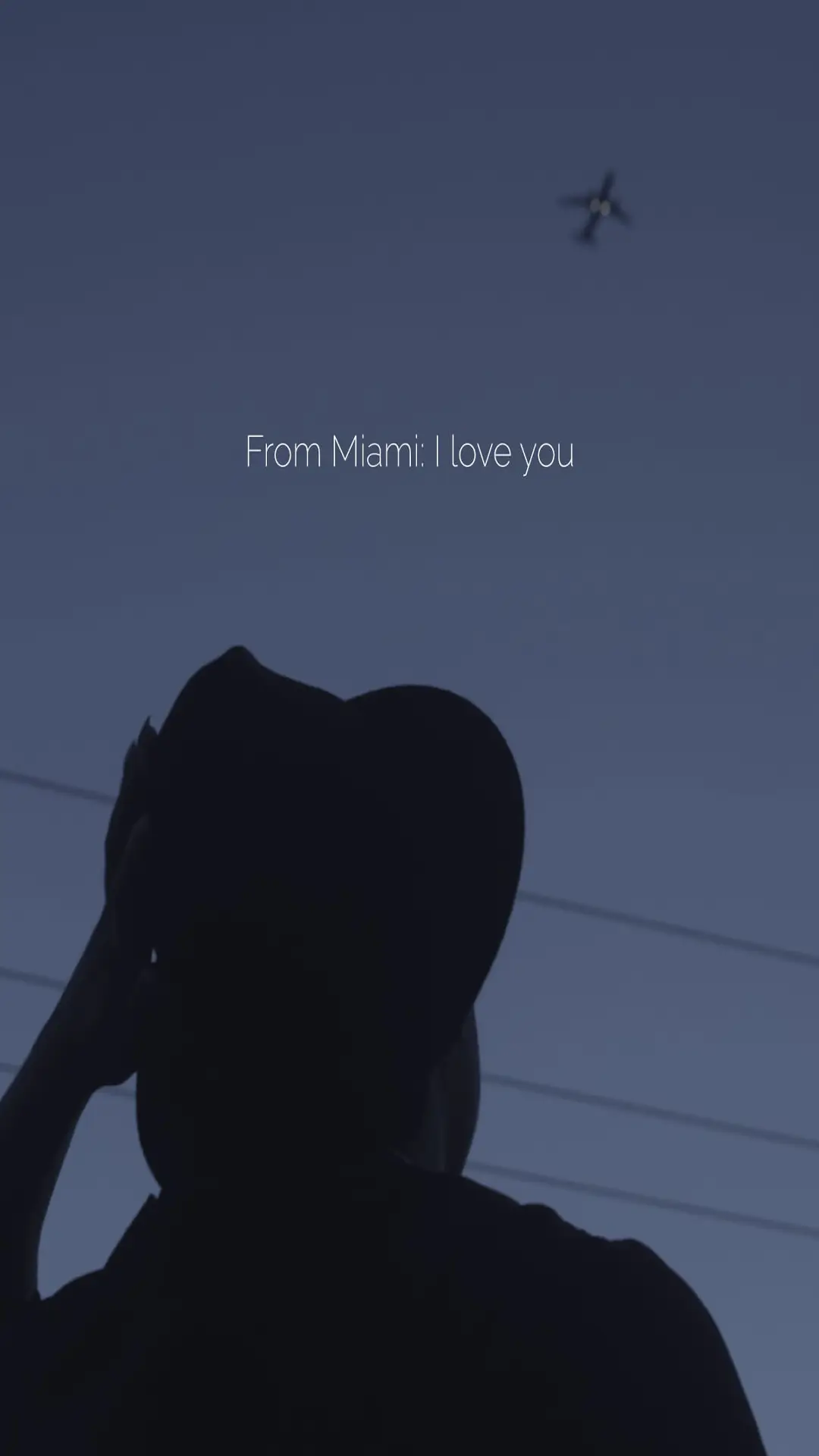 Feature Film & Television Series Production 5 From Miami: I Love You cover. Silhouette of woman with hat posing for camera. Tv production Film Production