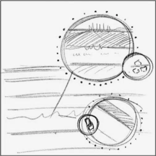Drawing of bed details