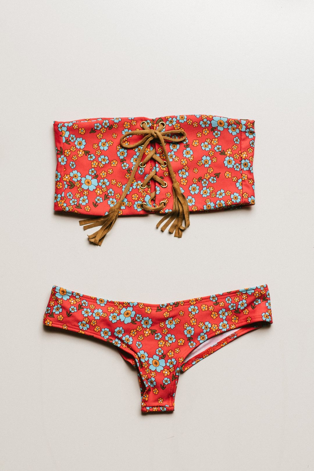 IU C&I Studios Portfolio The Shop Flat Lays Display of bikini bottoms