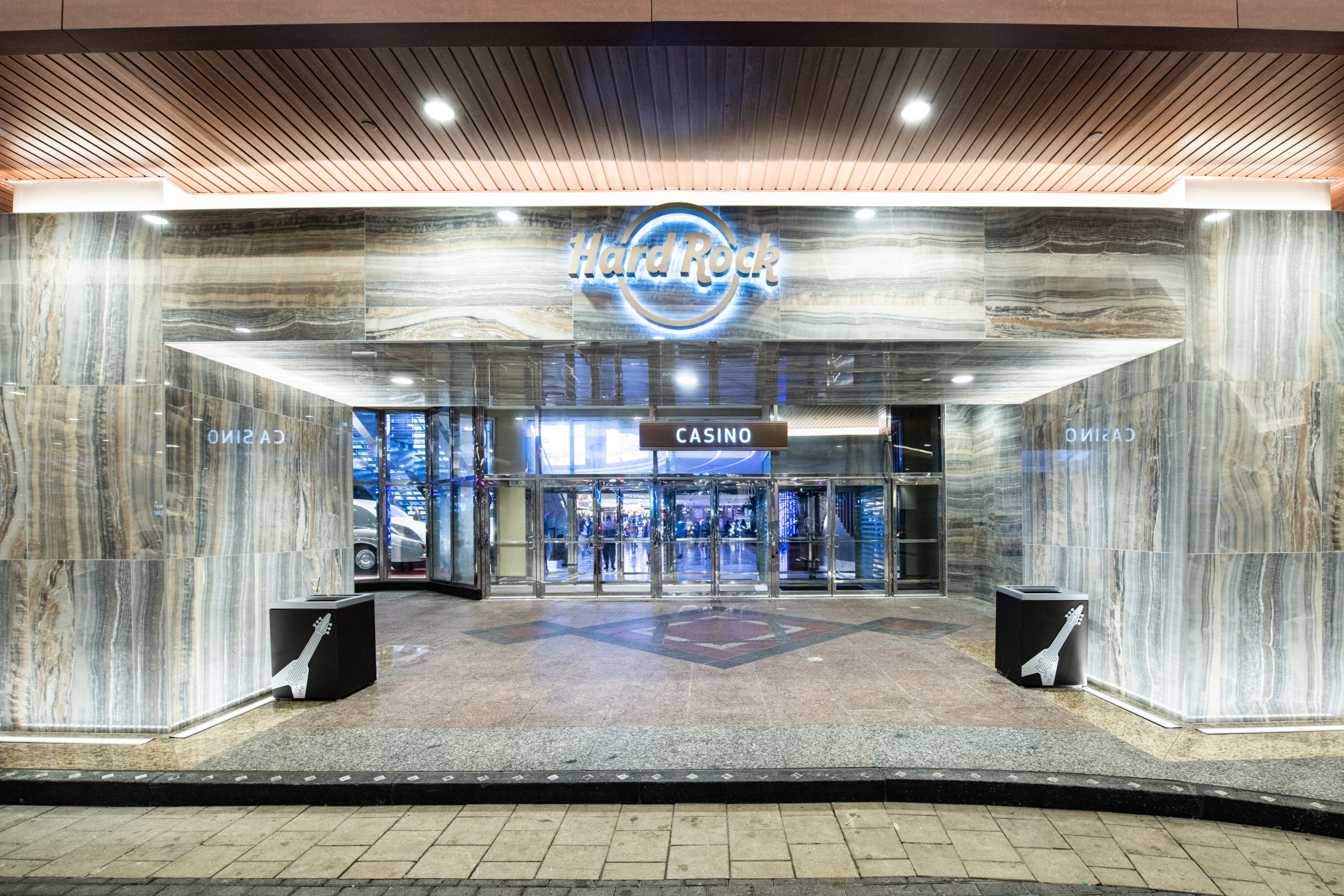 EDSA Hard Rock Hotel & Casino Atlantic City entrance to casino
