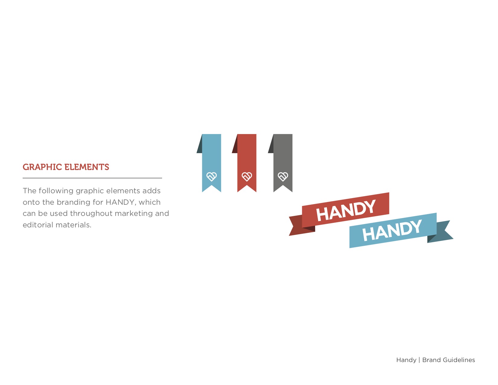 Marketing for nonprofits Handy Brand Guidelines Graphic of Handy icons with instructions