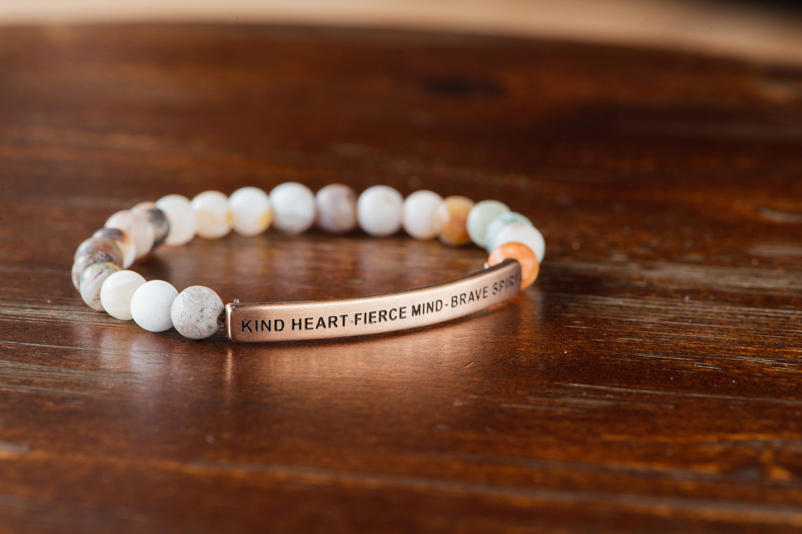 Digital Marketing in Fort Lauderdale Inspire Me Bracelets Bracelet with saying Kind Hearted Fierce Mind Brave Spirit