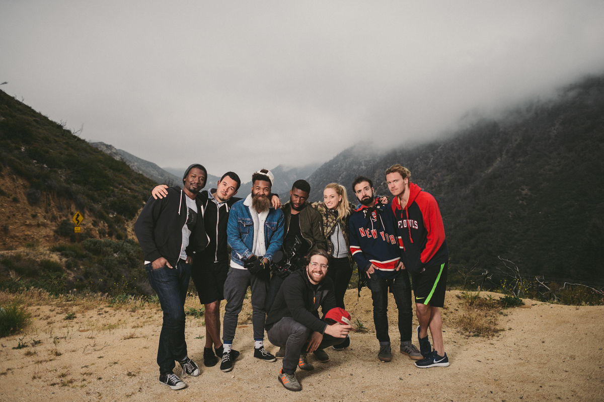 5 Tips for Hiring A Photography Company Group of crew members with Joshua posing for camera