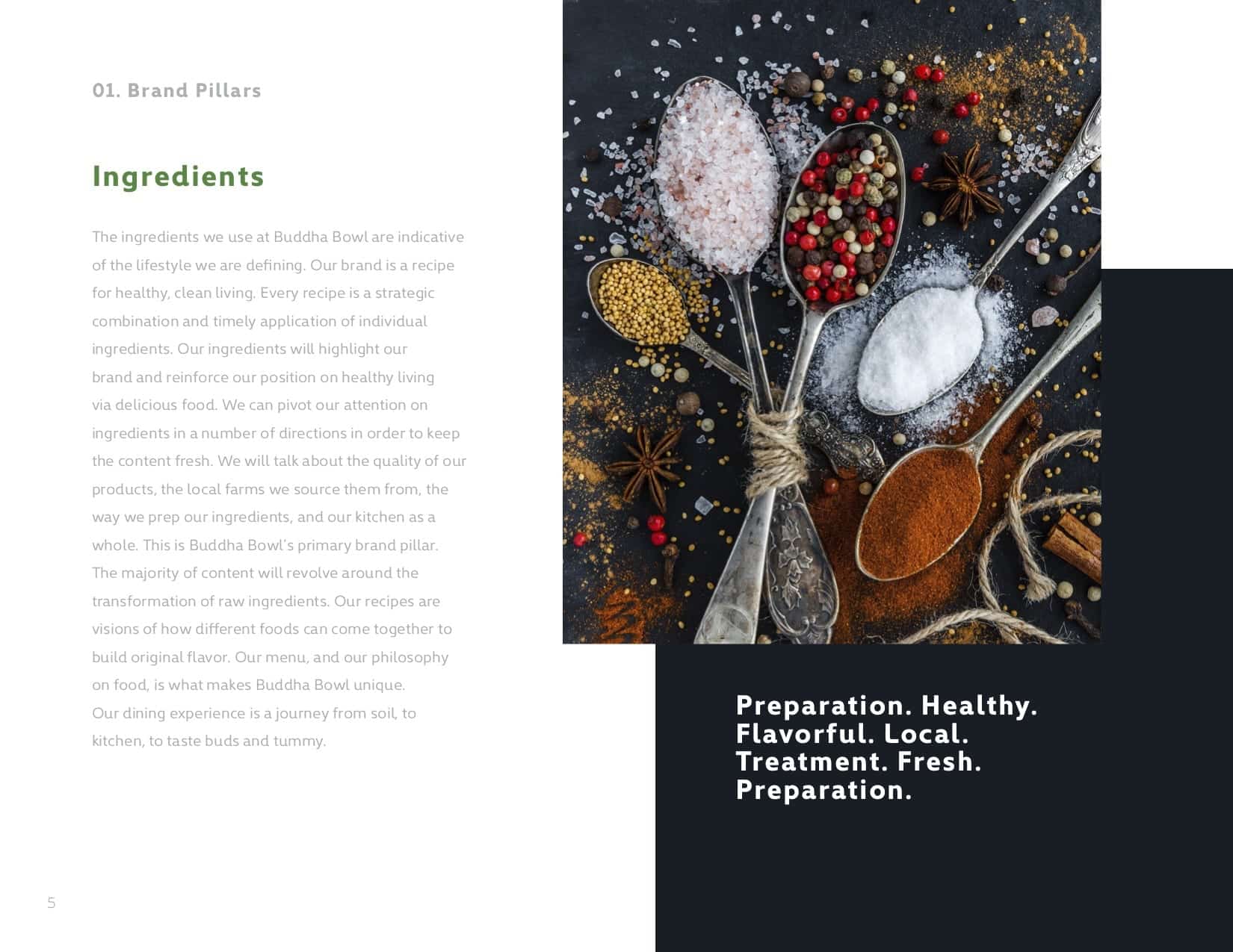 Pembroke Pines Brand Pillars Ingredients Guidelines