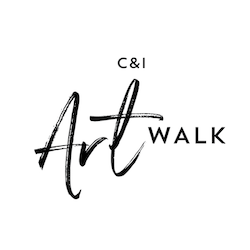 Black and white CI Artwalk logo