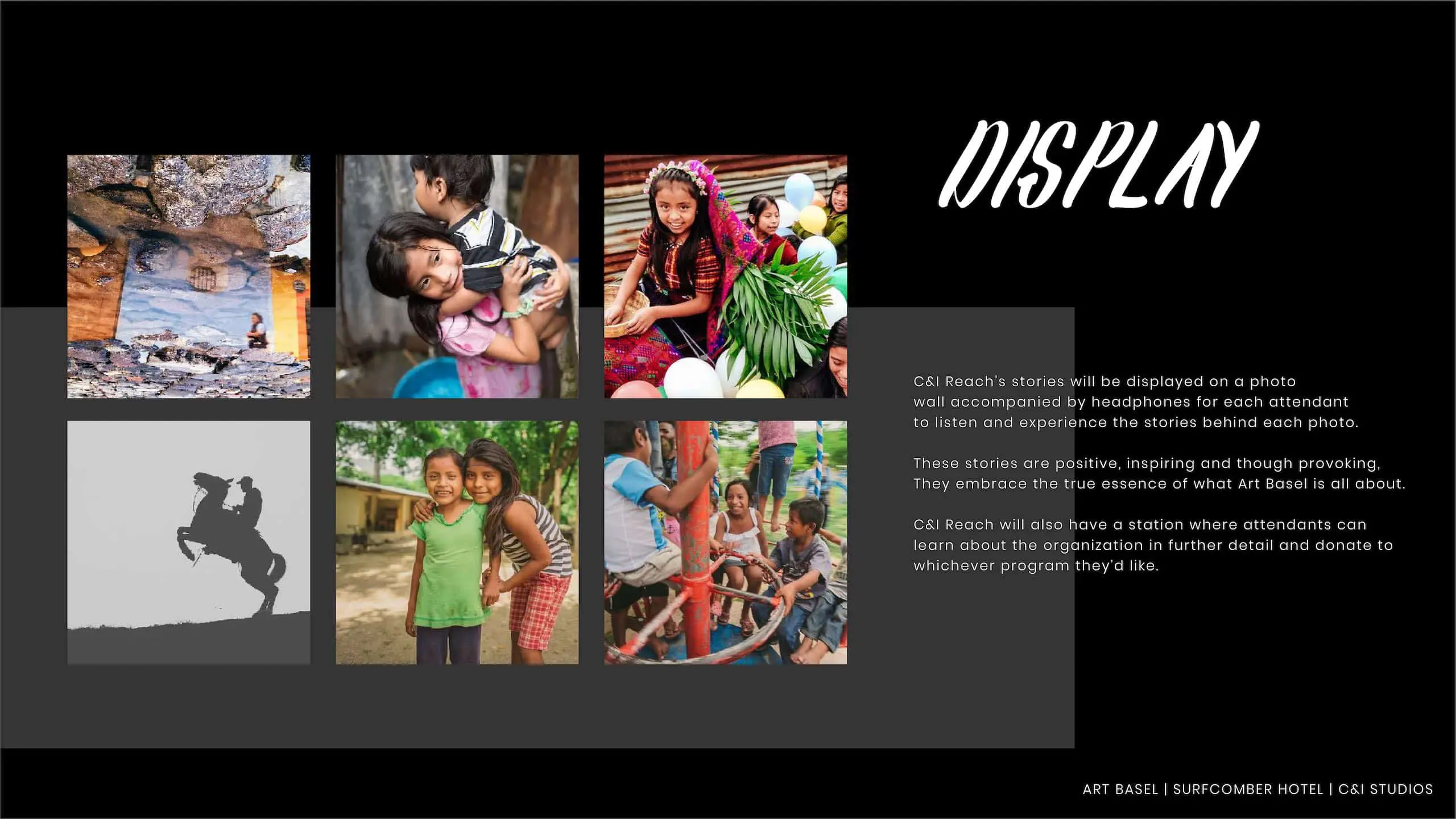Kimpton Hotels Art Basel Installation 163 Display with six images