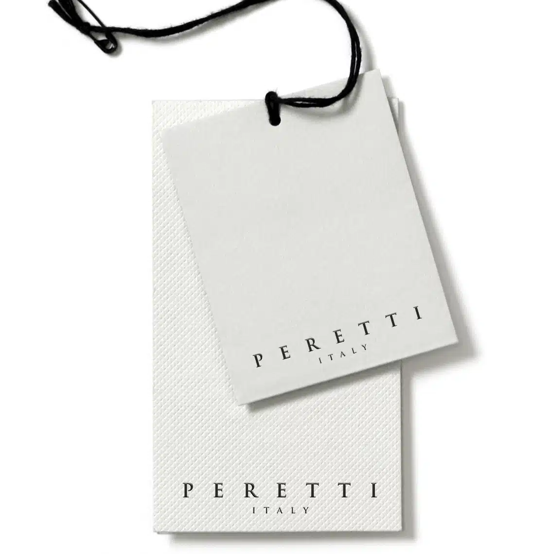 PERETTI ITALY 7 White Cropped Peretti Italy Tags