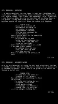 Corporate and Commercial Video Production 7 The X Campaign black script