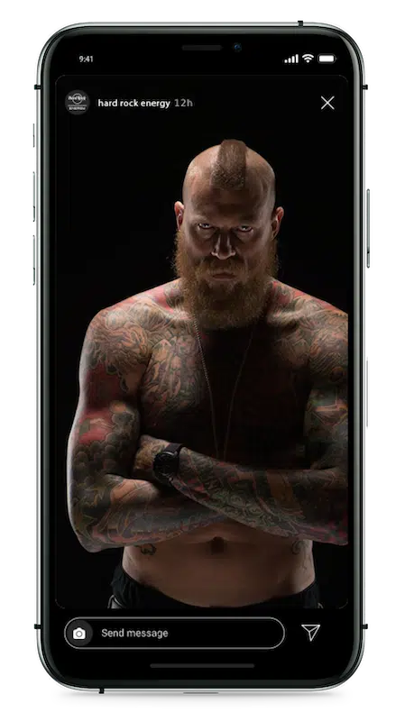 Hard Rock Energy Drinks Apple iPhone 11 Pro SOCIAL Ad