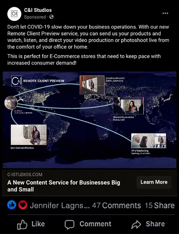 Advertising Services 8 Graphics of world contacts