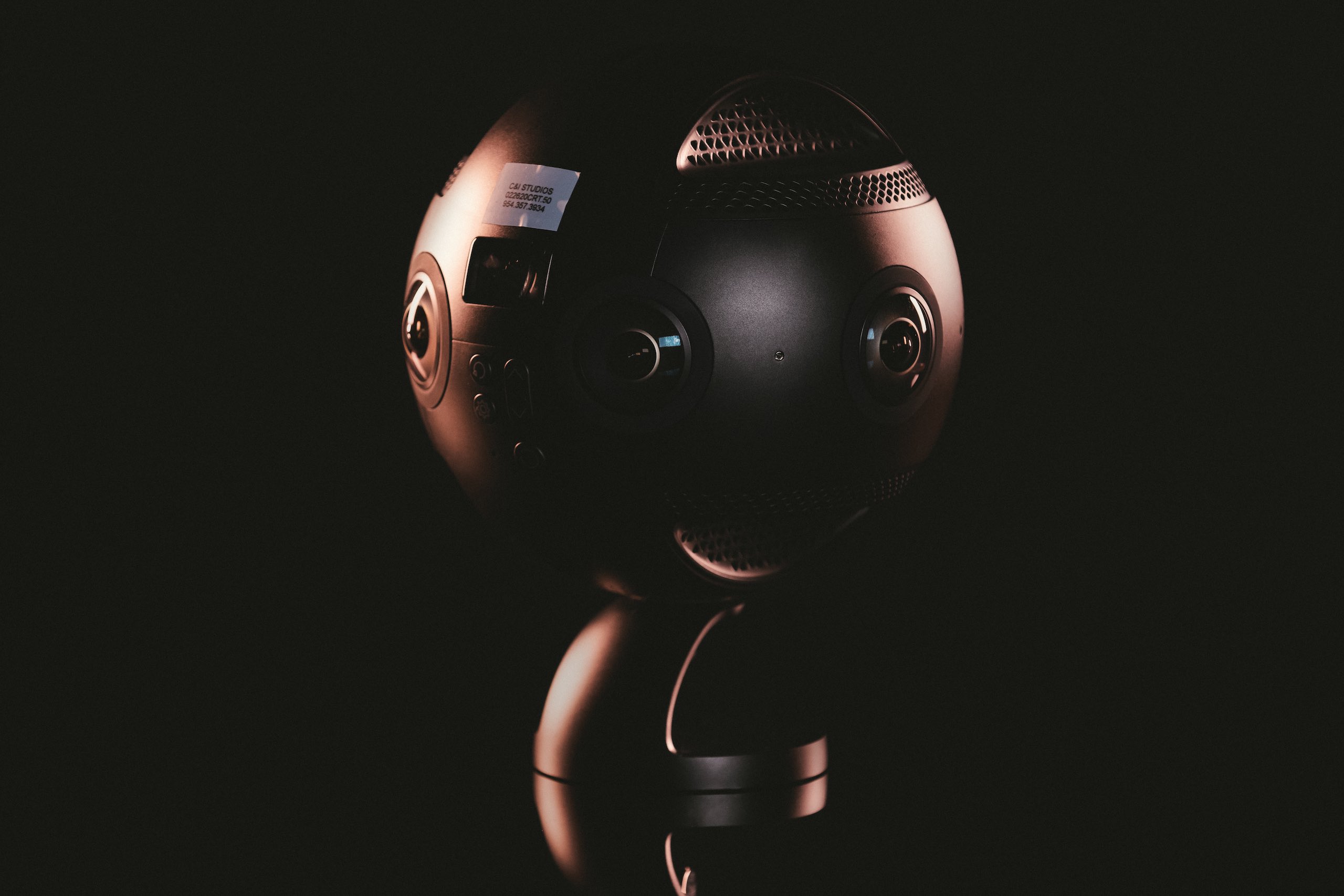 IU 8k Insta 360 degree camera for rent on display