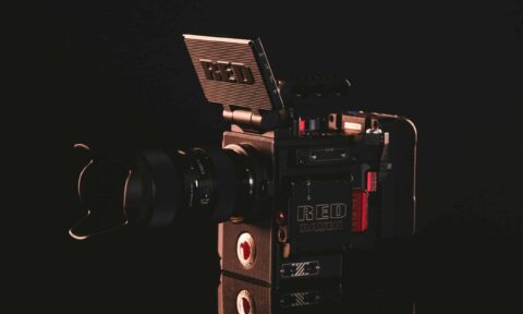 RED Raven Camera for rent on display