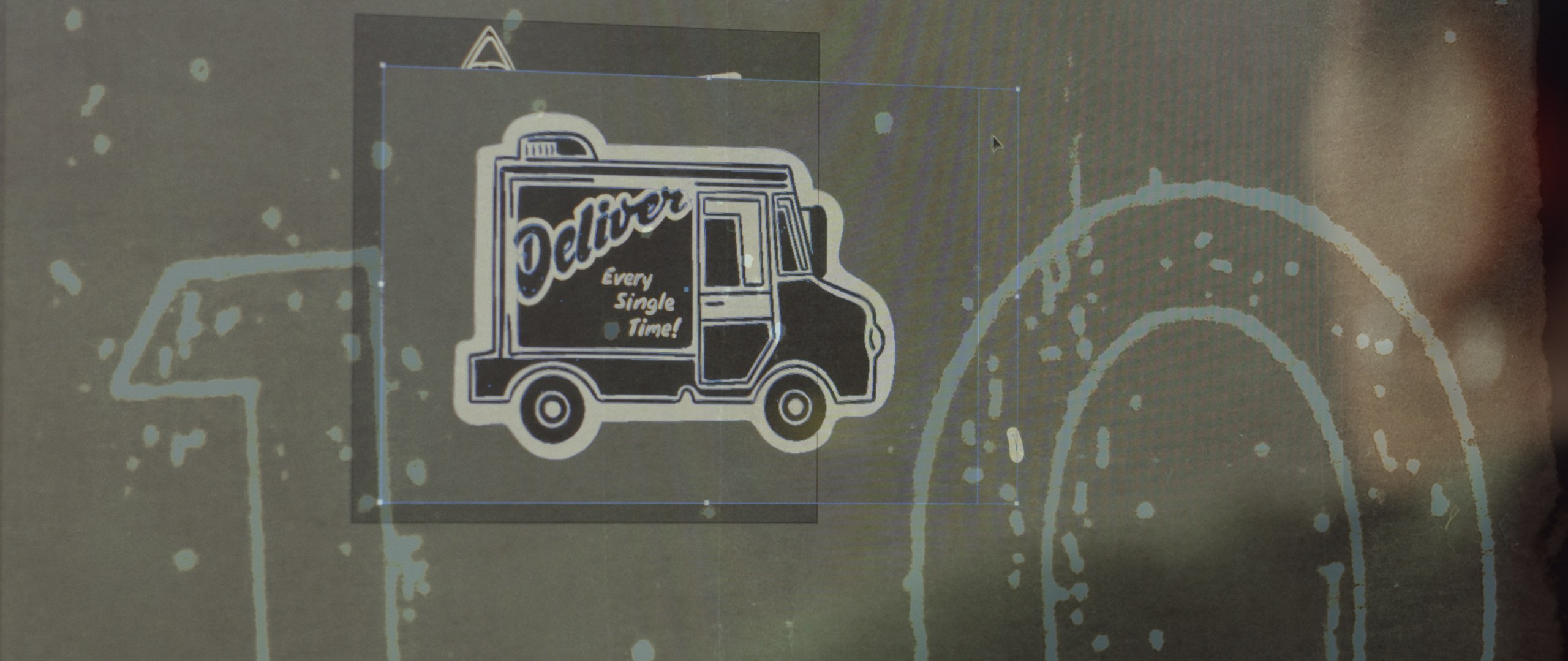 The Dailies Season 2 Episode 6, C&I Core Values with graphics of a delivery van and numbers on a wall