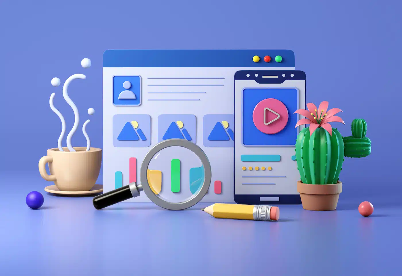 Social media concept