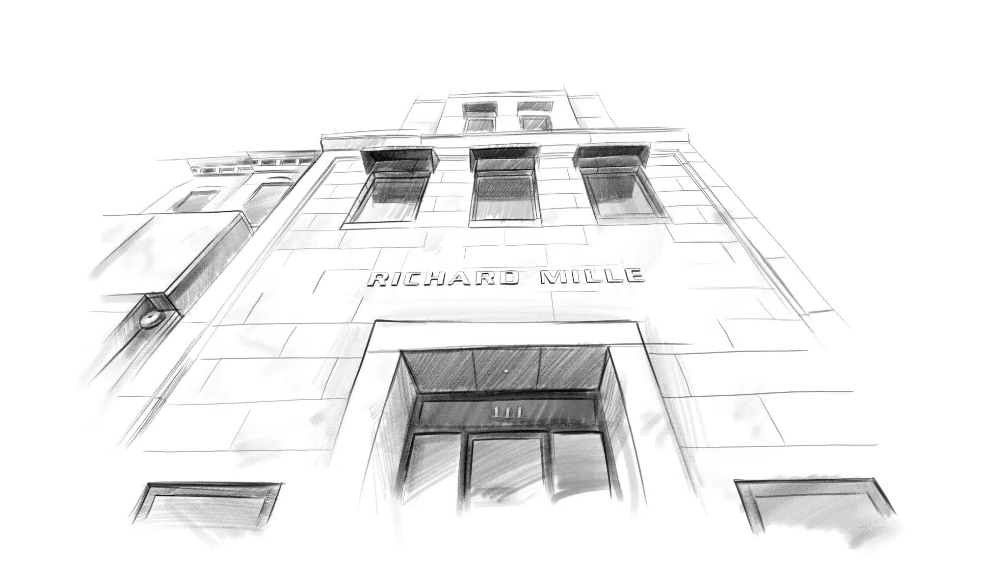 Joshua Hayes 5 Black and white Illustration Richard Mille