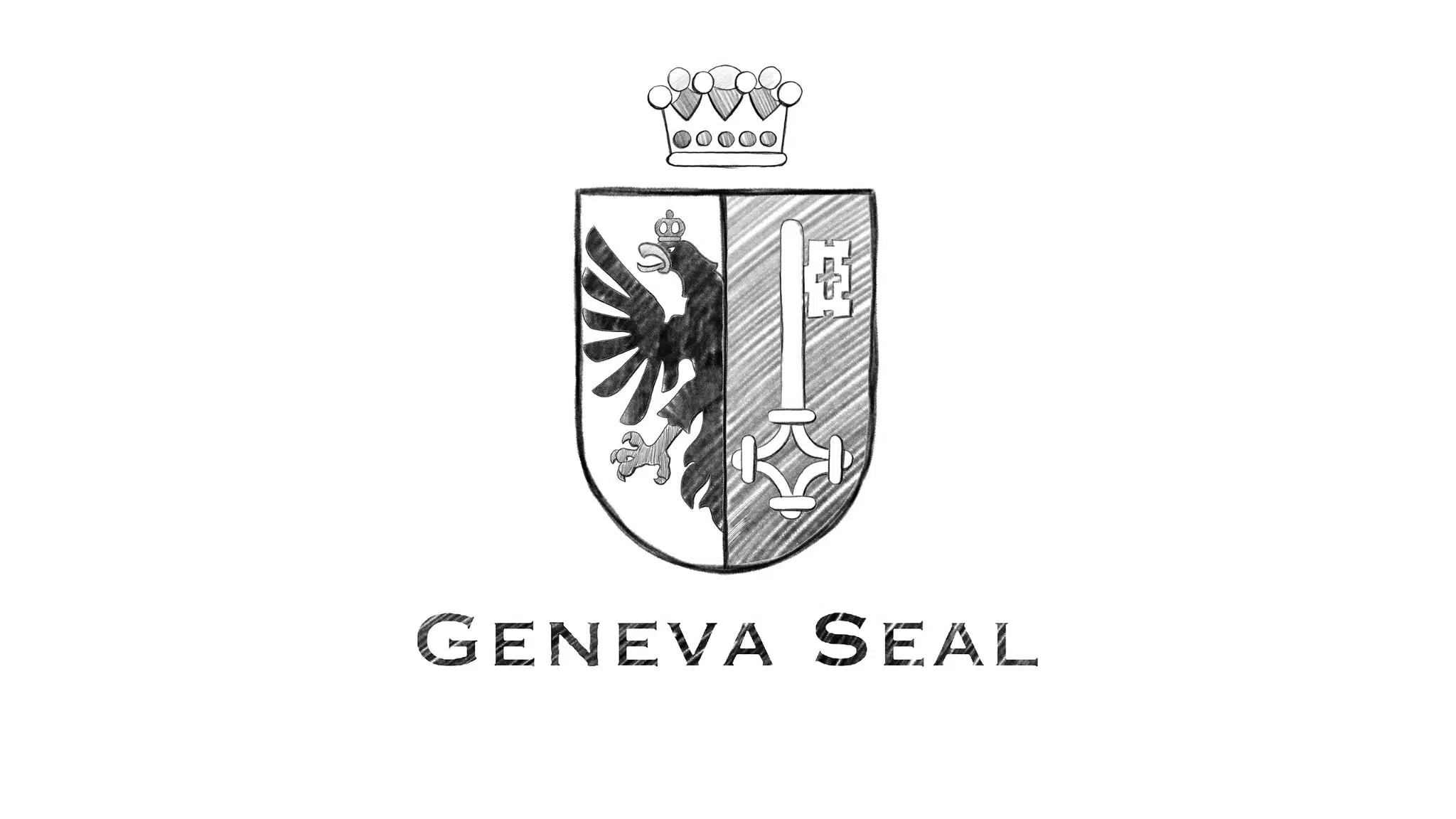 Joshua Hayes 10 Black, white and gray Geneva Seal Logo