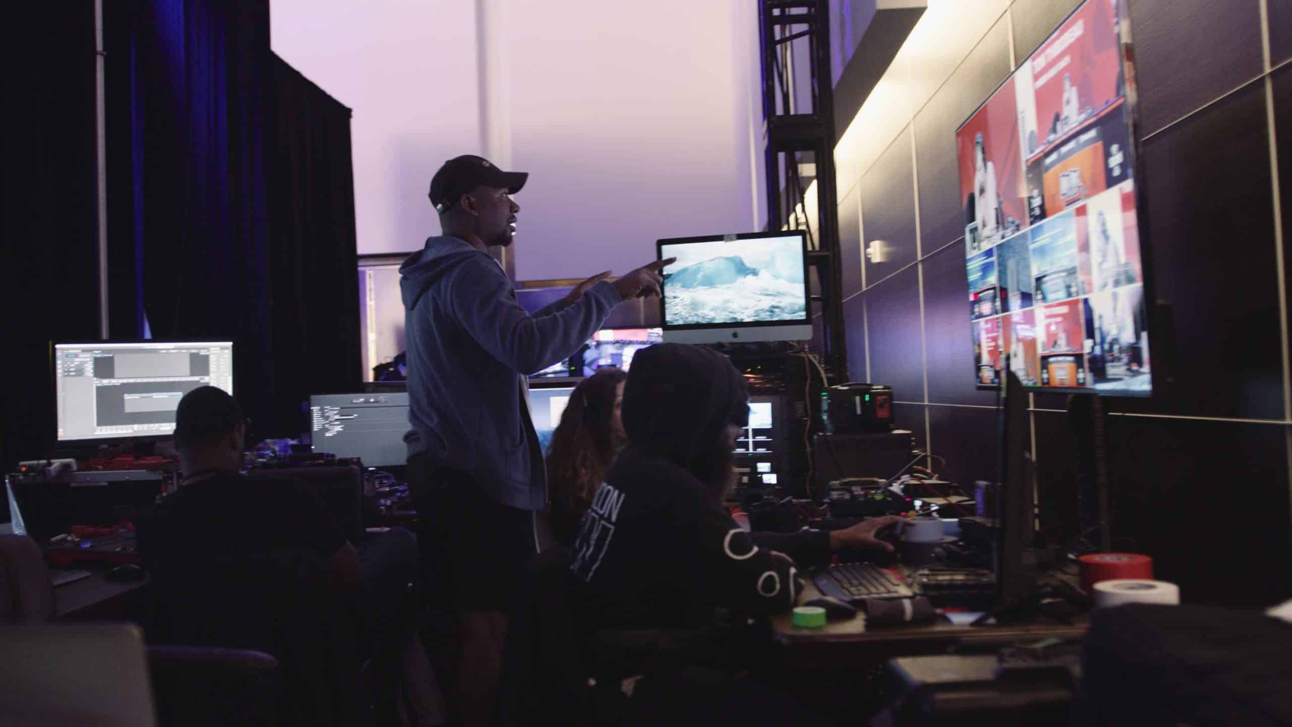 SiriusXM BTS 8 Things To Keep In Mind When Producing Your Video Joshua with crew by computers
