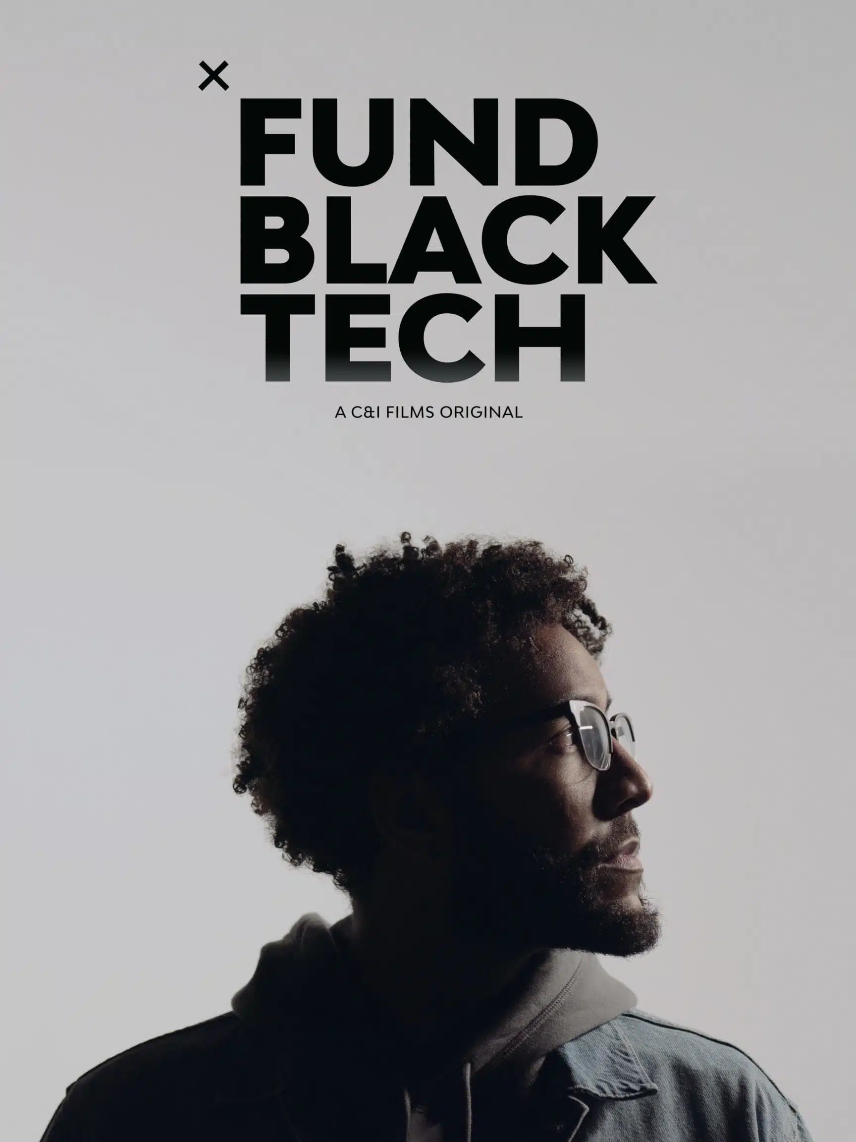 Feature Film & Television Series Production FundBlack Tech Poster. Tv production Film Production