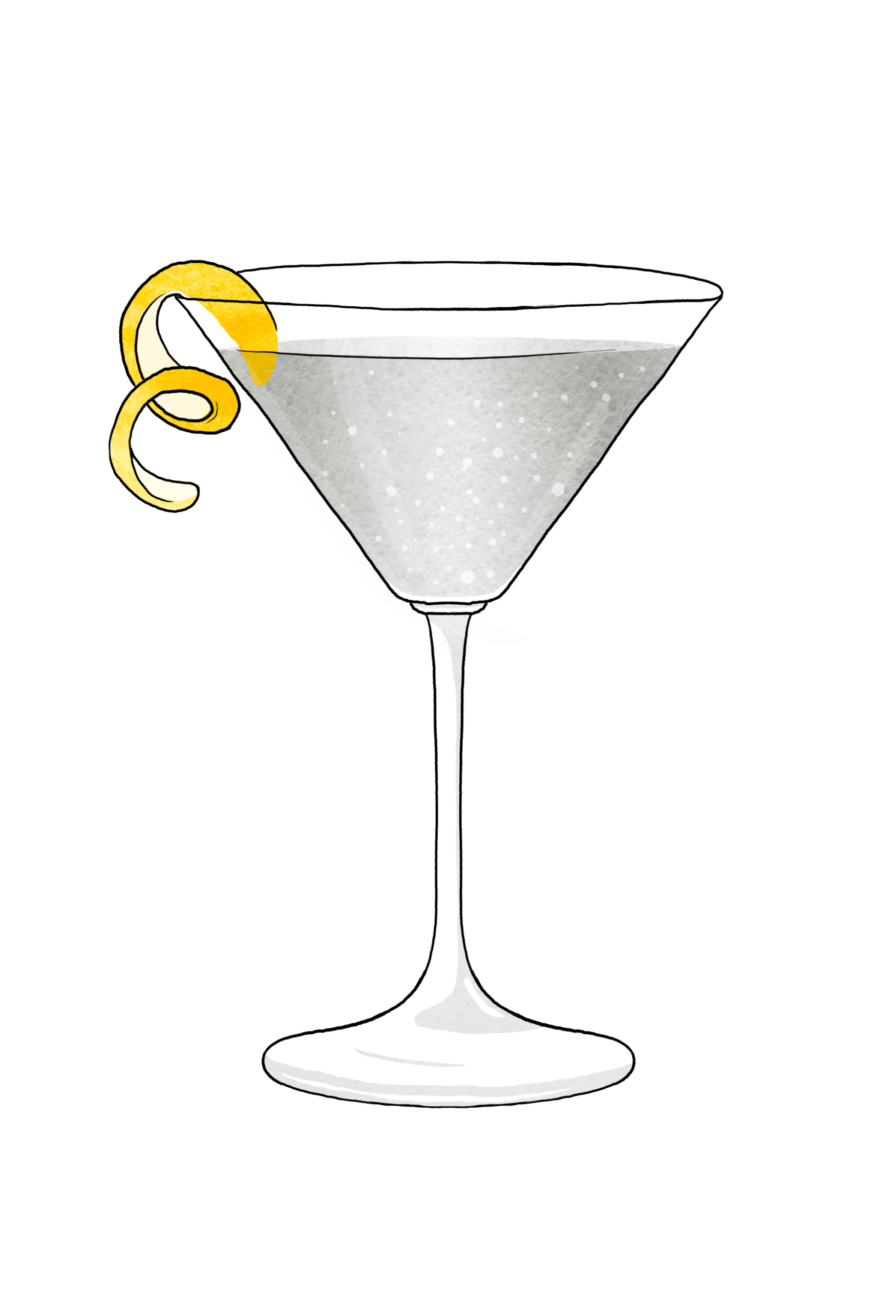 Next Door at CI drink promo art IU C&I Studios Page Martini artwork graphic