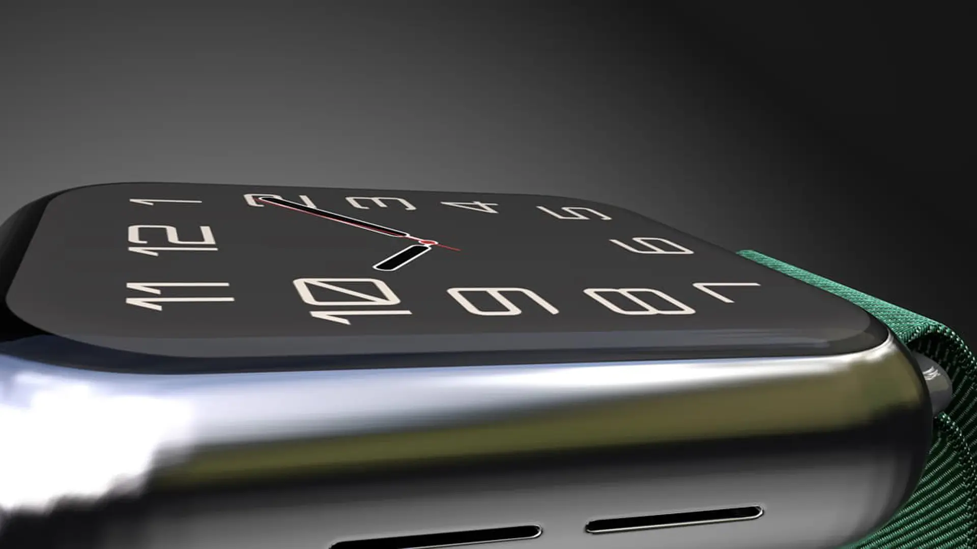 Side view of Apple Watch