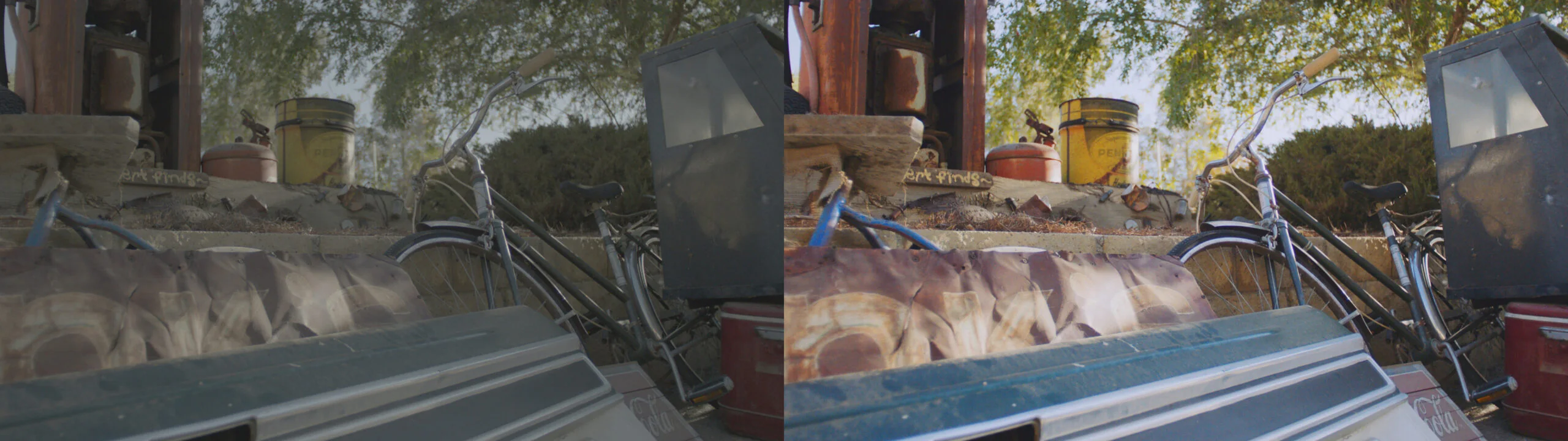 Bart McCarthy - Q Guy 19 Before & After color correction images