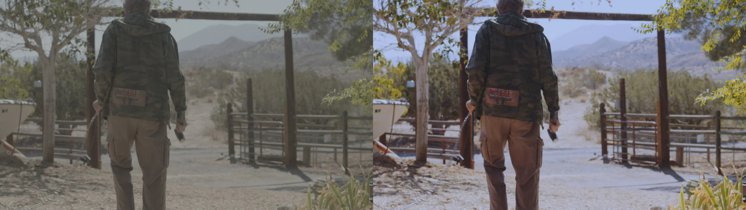 Bart McCarthy - Q Guy 20 Before & After color correction images