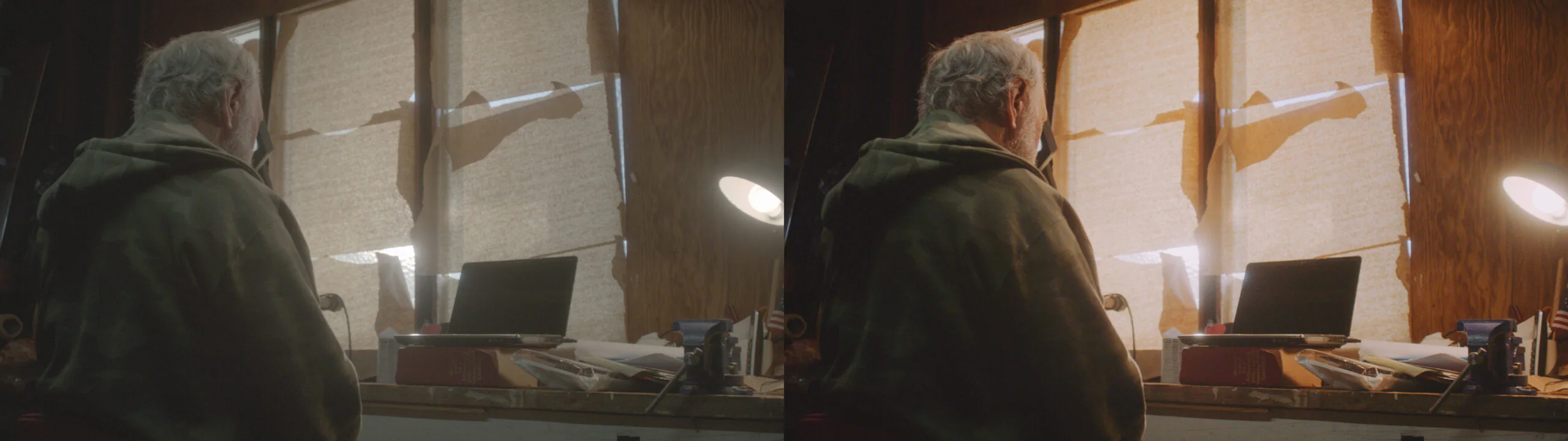 Bart McCarthy - Q Guy 21 Before & After color correction images