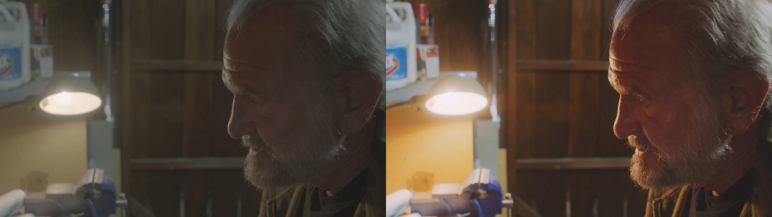 Bart McCarthy - Q Guy 22 Before & After color correction images