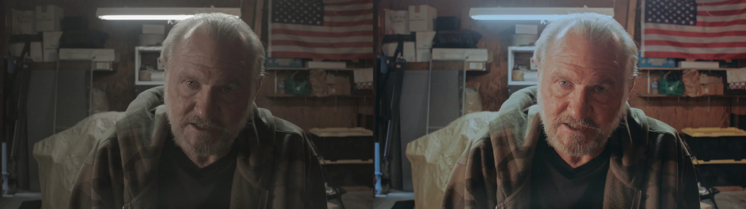 Bart McCarthy - Q Guy 23 Before & After color correction images