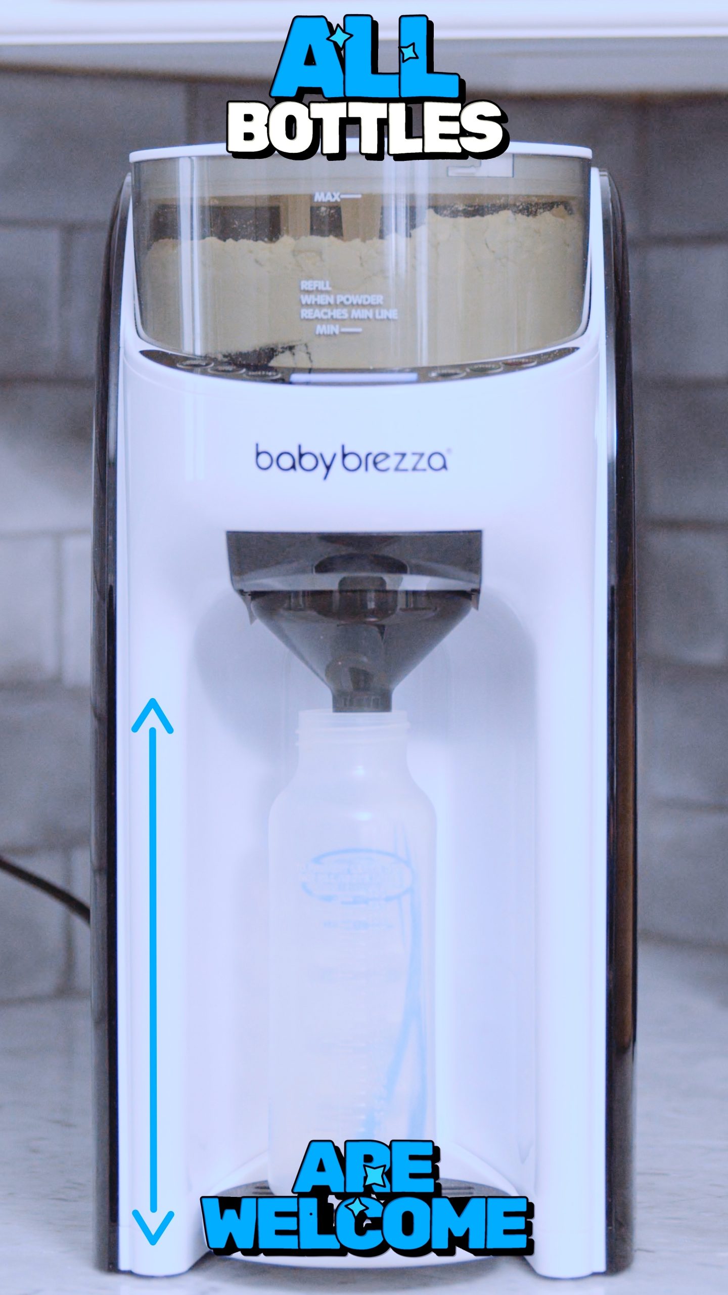 Baby Brezza formula milk machine tik tok videos new york fort lauderdale montreal los angeles motion design