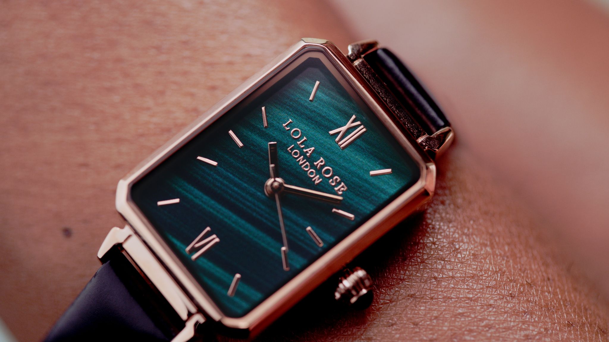 IU CI Studios Portfolio Lola Rose Lifestyle Products 60 second Ad Still Closeup of watch