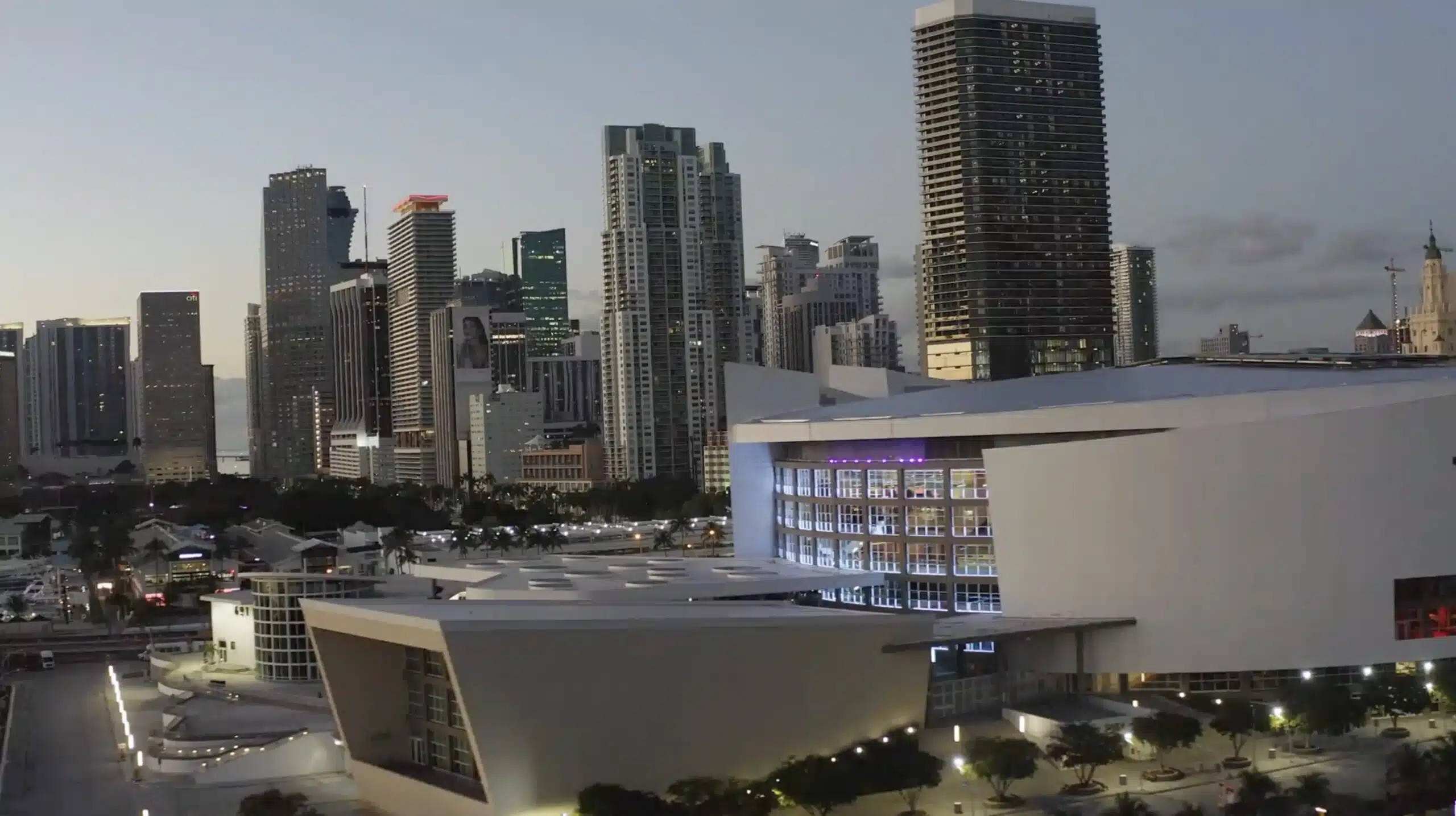 Video Production Miami: 12 Project Ideas 1 AT&T Miami aerial production by C&I Studios