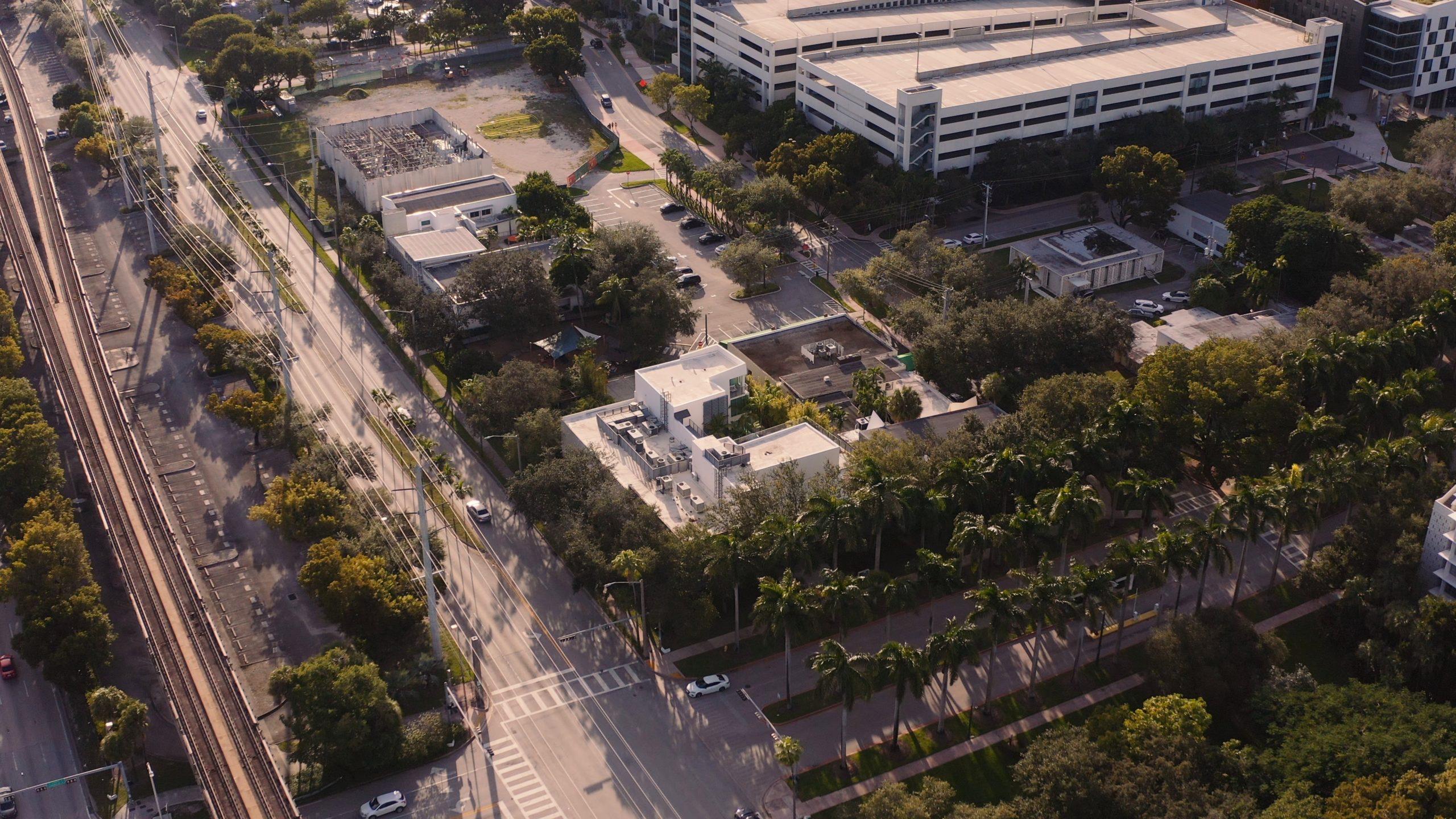 C&I Studios Aerial view of University of Miami Hillel