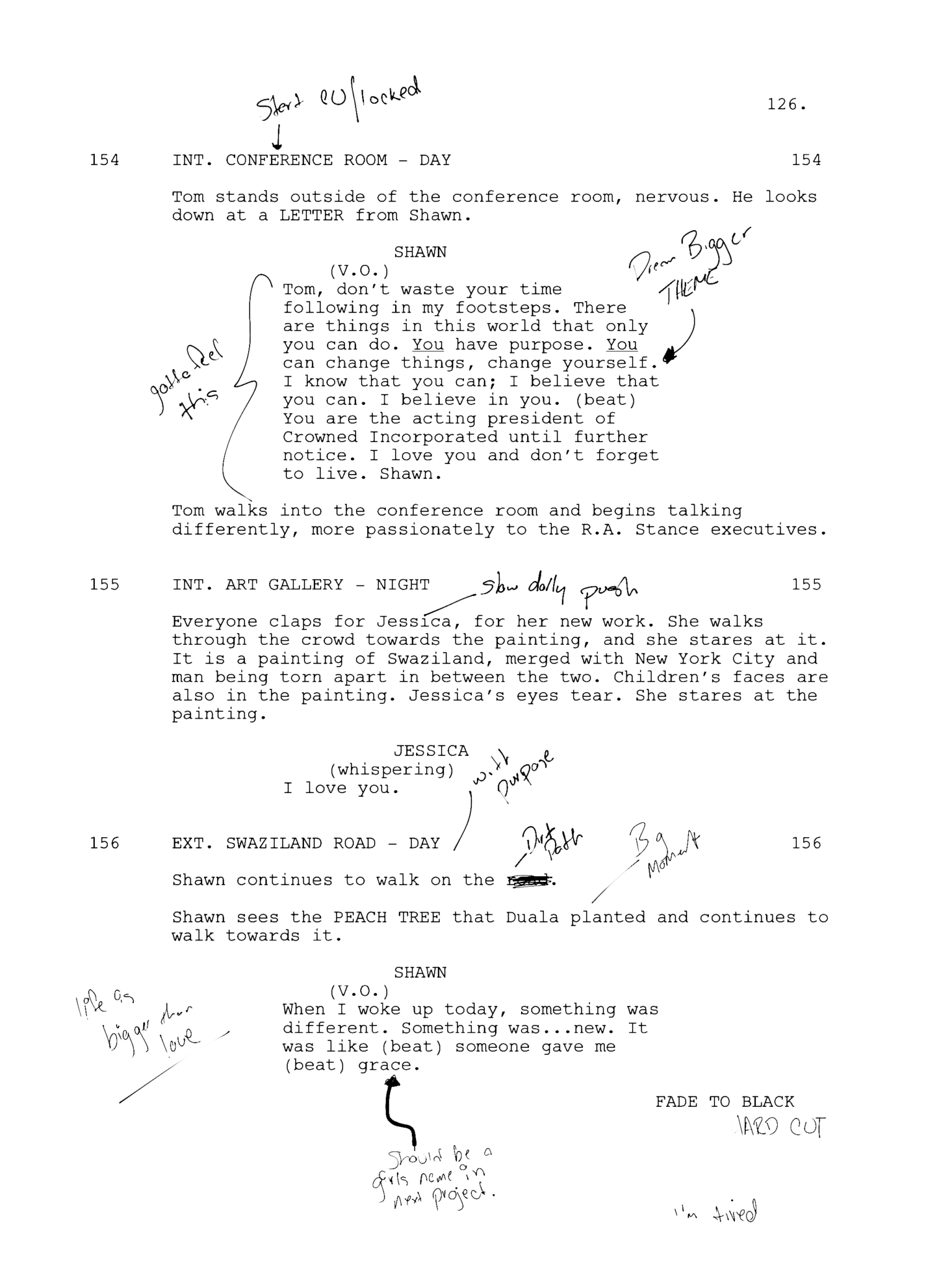 CI Script with notes