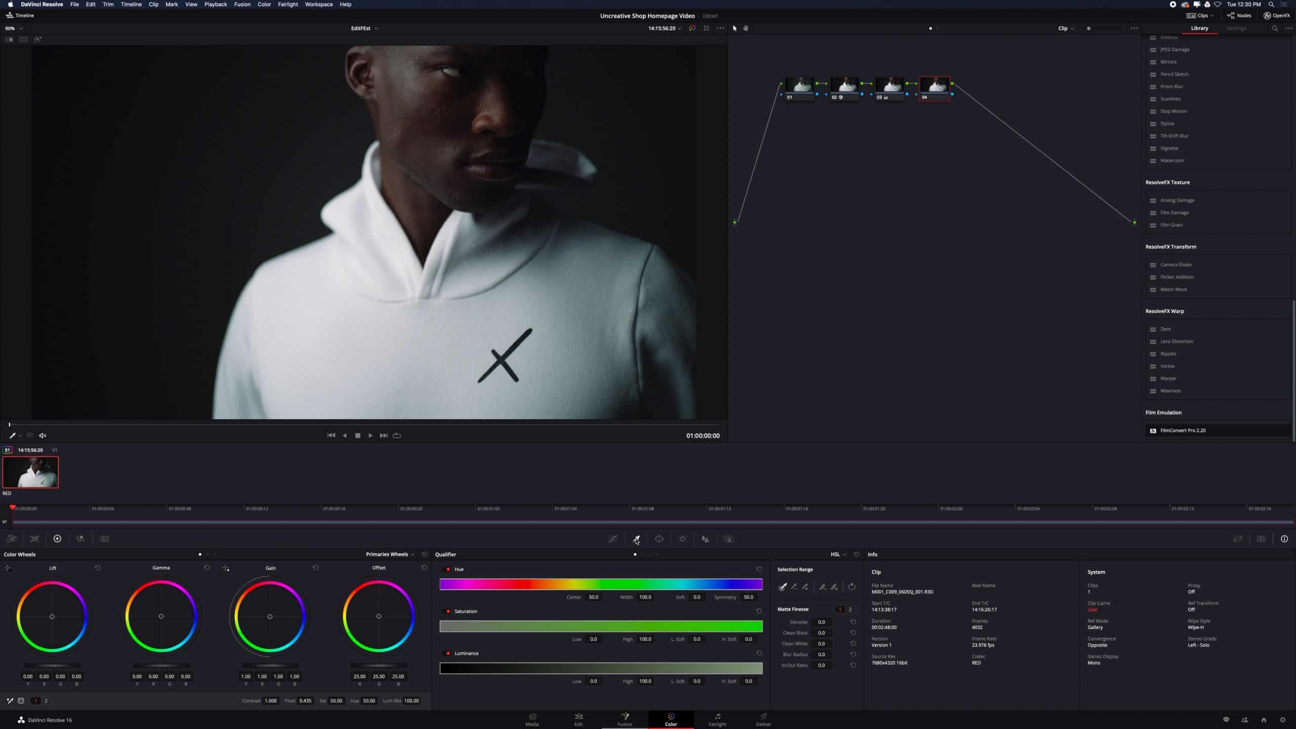 Screenshot of image editor on computer screen
