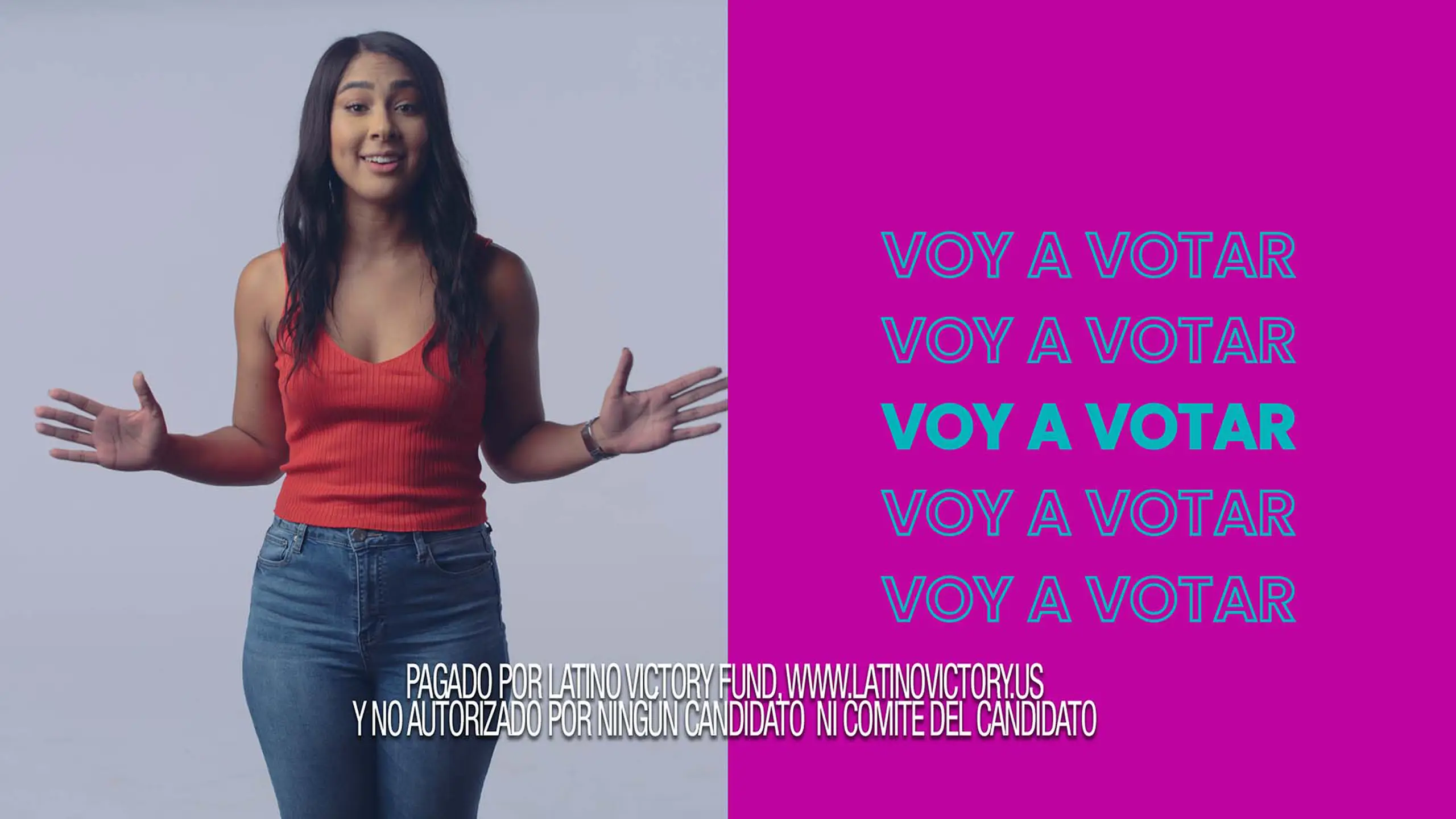cis-services-page-political-campaign17 Latino Victory Fund voter with Voy A Votaer text