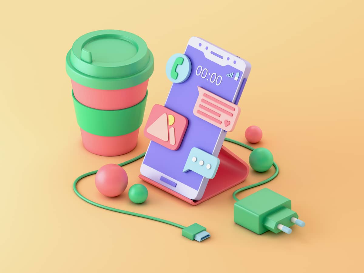 Social Media Communication Concept