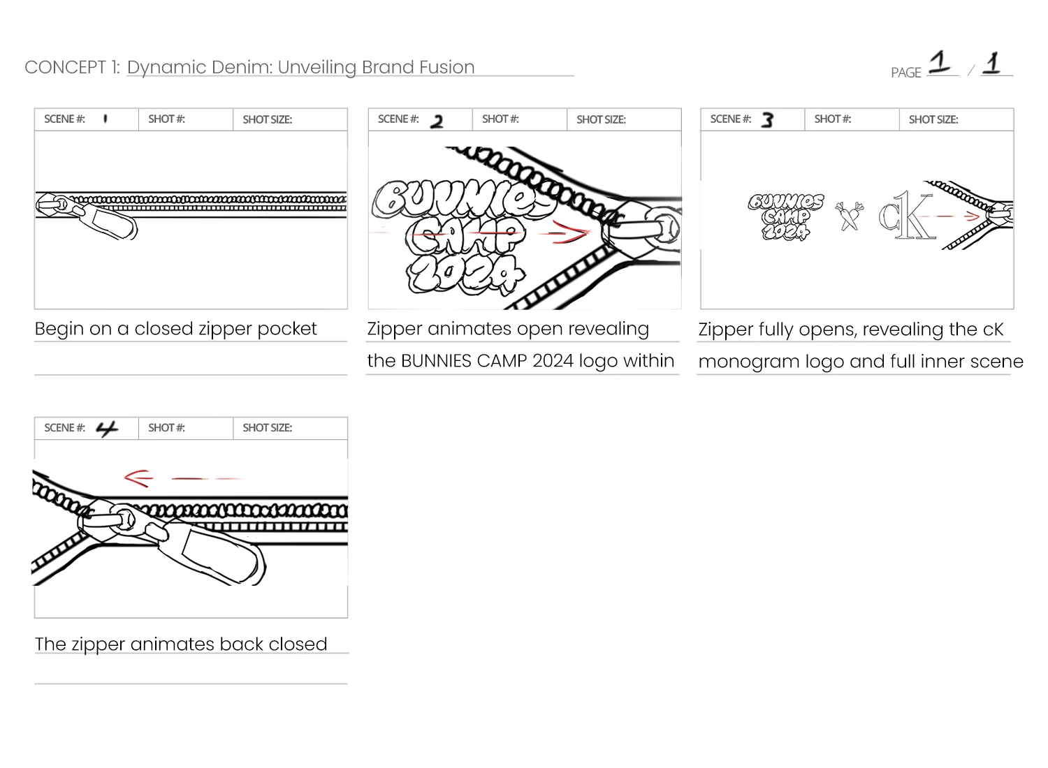 Storyboard Concept 1