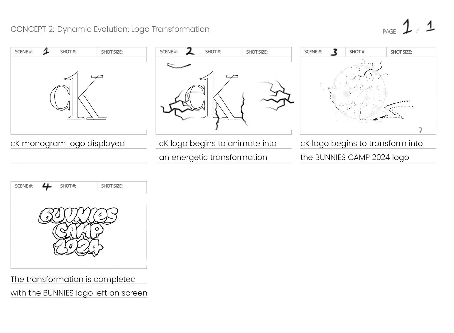 Storyboard Concept 2