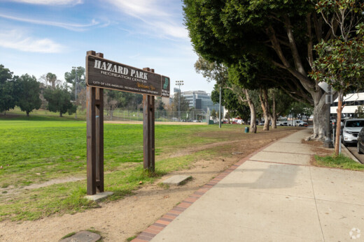 Hazard Park Recreation Center sign