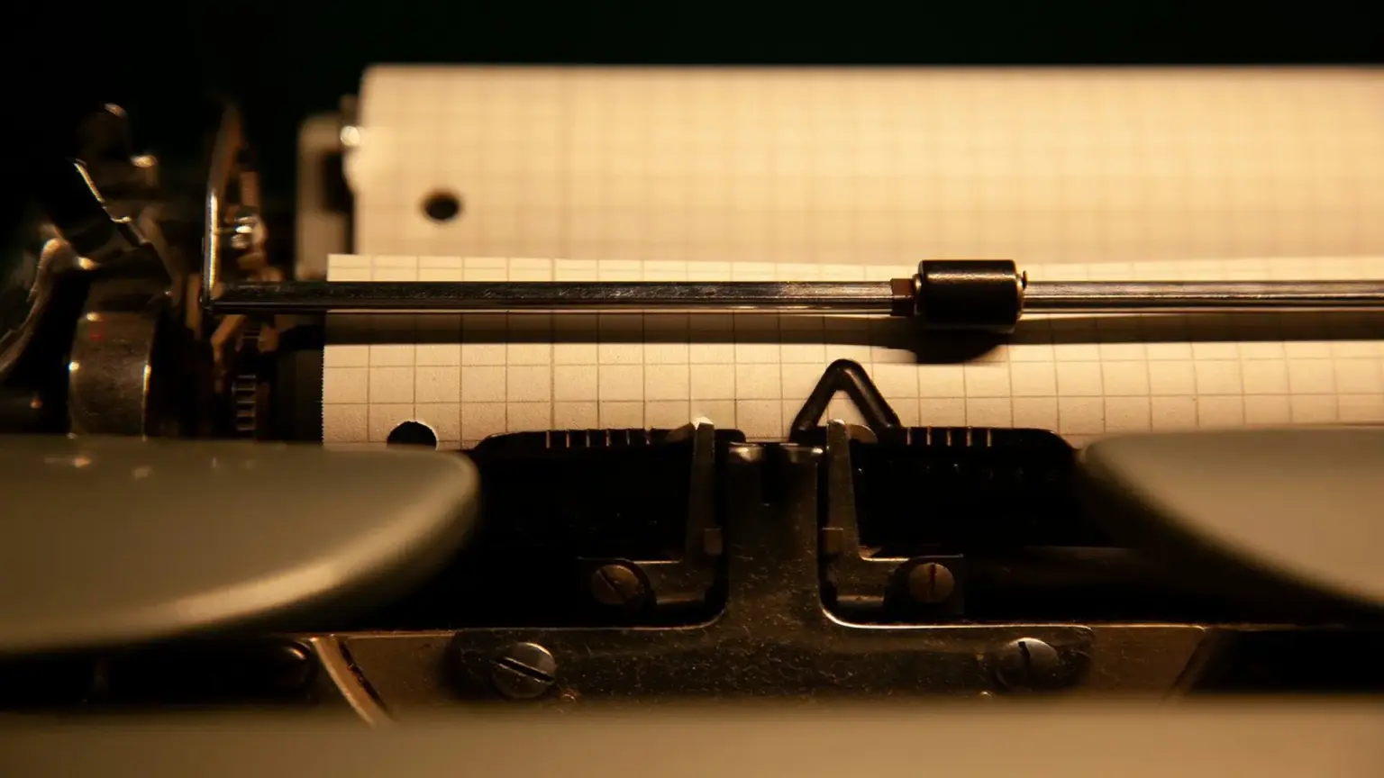 Composing Services 3 Closeup of typewriter