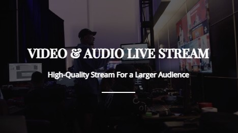Video & Audio Live Streaming Services